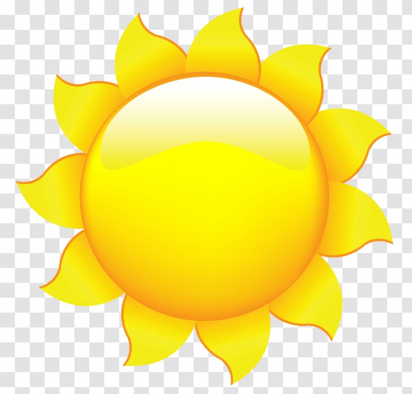 Drawing - Yellow - Sun Transparent PNG