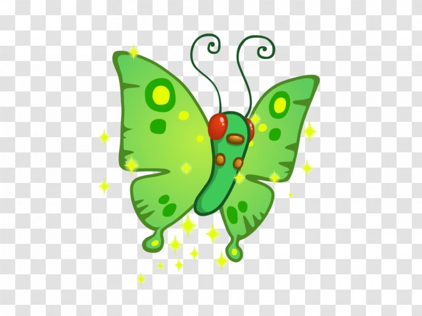 Brush-footed Butterflies Clip Art Butterfly Illustration Green - Brush Footed Transparent PNG