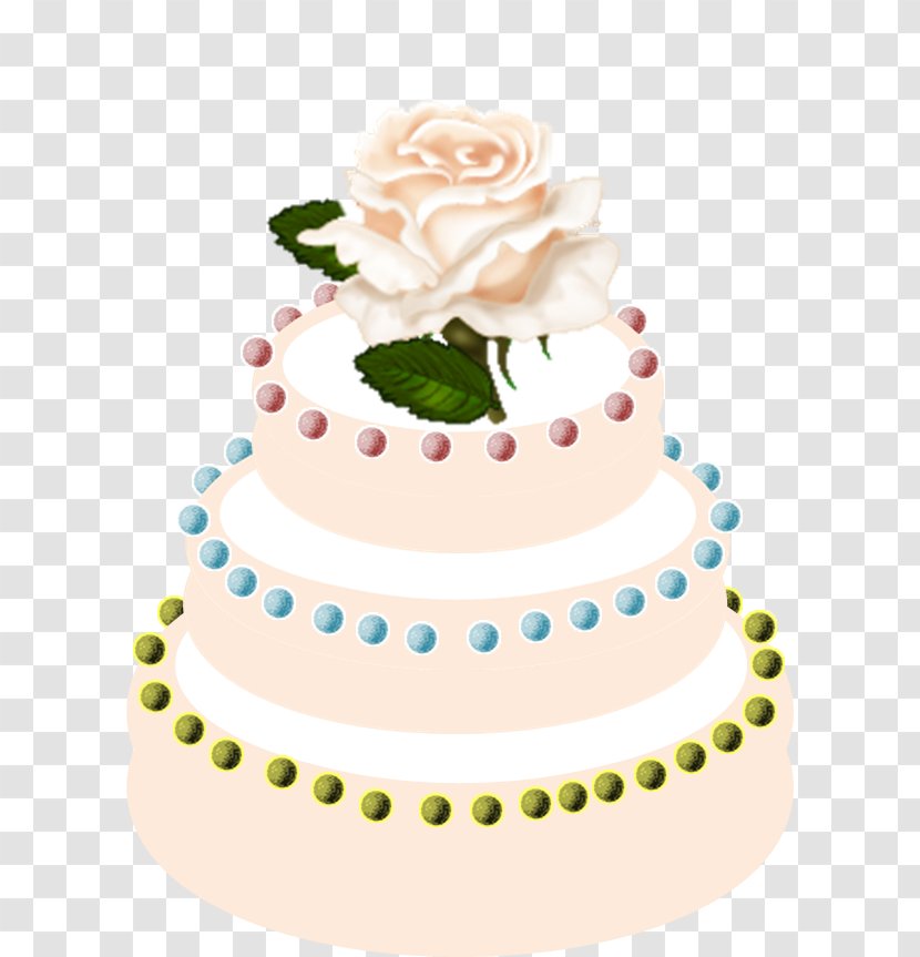 Wedding Cake Royal Icing Torte Frosting & Biscuits - Buttercream Transparent PNG