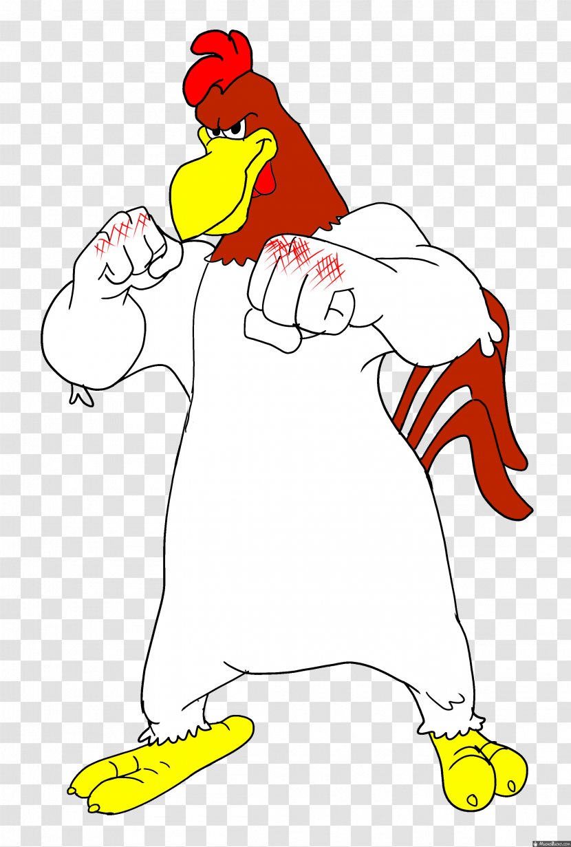 Rooster Clip Art Illustration Cartoon Character - Vertebrate - Ah Sign Transparent PNG