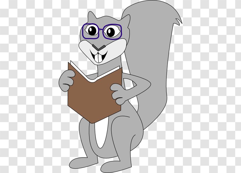 Eastern Gray Squirrel Clip Art - Cartoon Transparent PNG