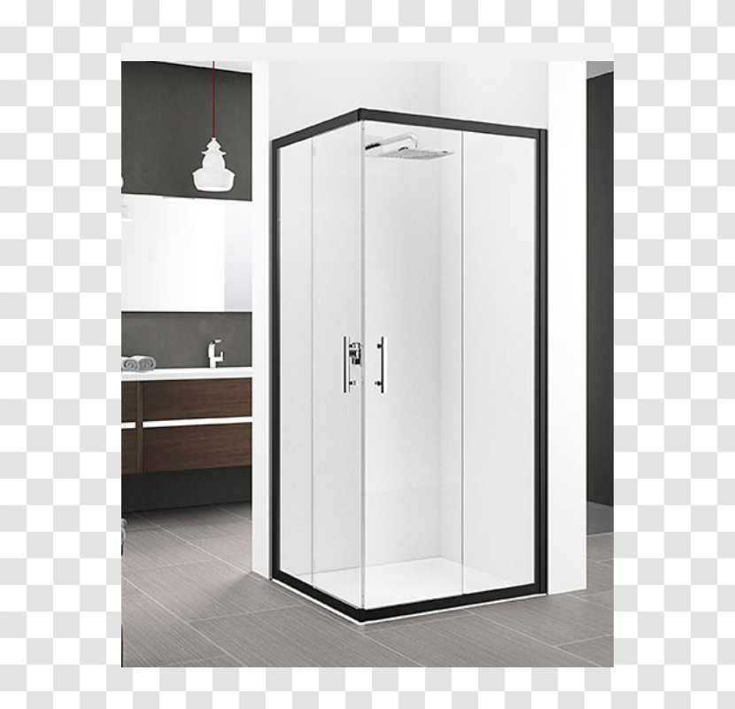 Shower Sliding Door Bathroom Glass - Mat Transparent PNG