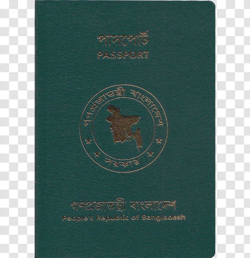 Teal Font - Green Passport Transparent PNG