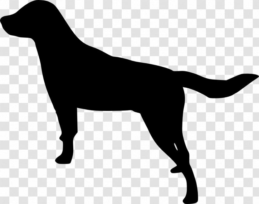 Labrador Retriever Puppy Clip Art - Silhouette - Dogs Transparent PNG