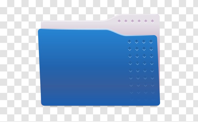 Directory Android - Cobalt Blue - Folders Transparent PNG