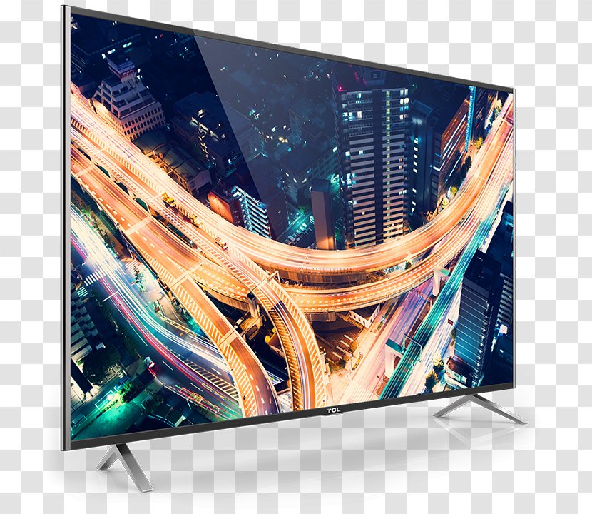 Ultra-high-definition Television 4K Resolution TCL Corporation Smart TV - Tcl - Ultra Thin Led Tv Transparent PNG