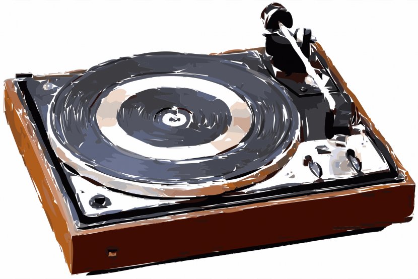 Phonograph Record Turntablism Dual Clip Art - Turntable Transparent PNG