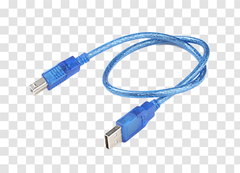 Arduino Electrical Cable USB Microcontroller Data - Electronic Device Transparent PNG