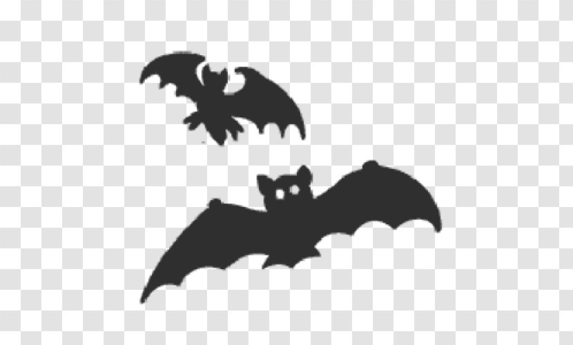 Bat Flight Cat Blowing Horn Silhouette Transparent PNG