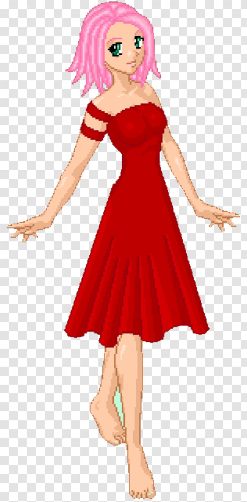 Gown Cartoon - Silhouette - Ae Transparent PNG