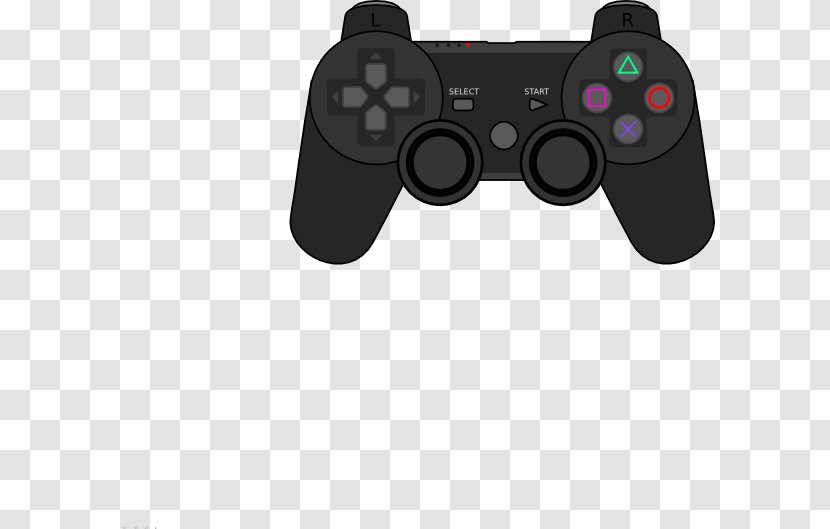 PlayStation 4 Xbox 360 Controller 3 Game Controllers Clip Art - All Accessory Transparent PNG