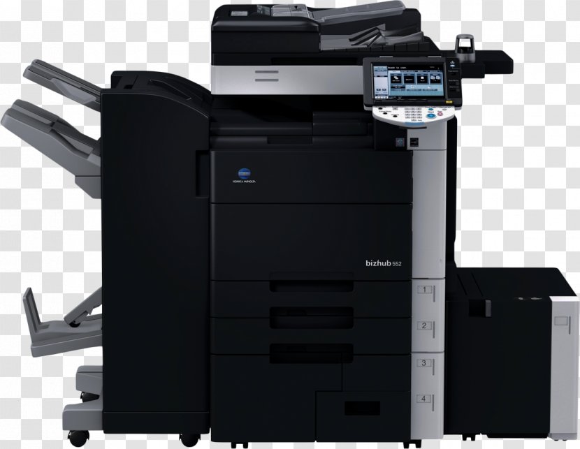 Konica Minolta Multi-function Printer Photocopier Image Scanner - Canon Transparent PNG