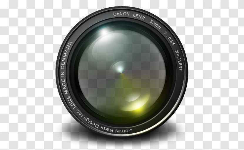 Fisheye Lens Canon EF 50mm Aperture - Camera Transparent PNG