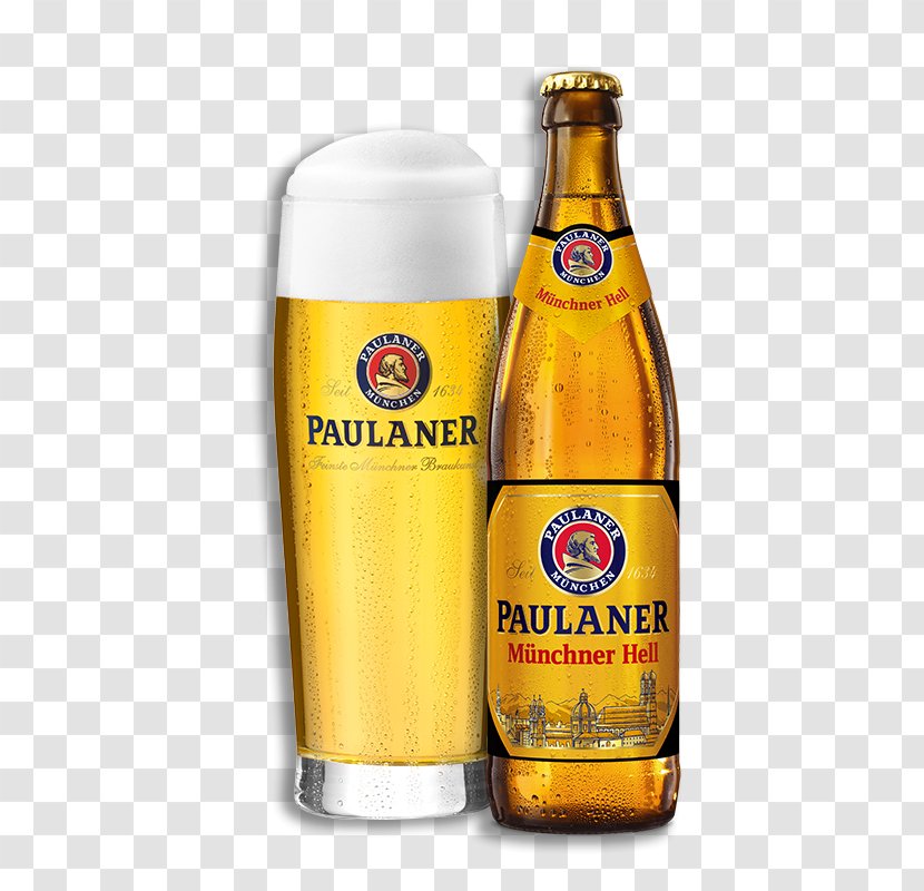 Paulaner Brewery Helles Beer Oktoberfest Munich - Lowalcohol Transparent PNG