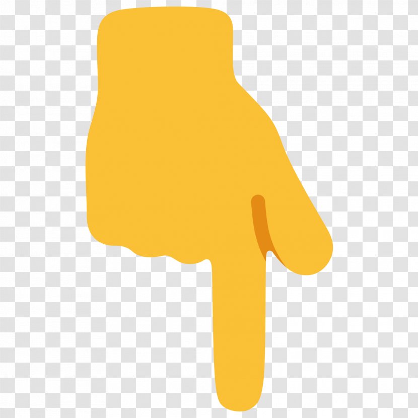Emoji The Finger Meaning - Fingers Transparent PNG