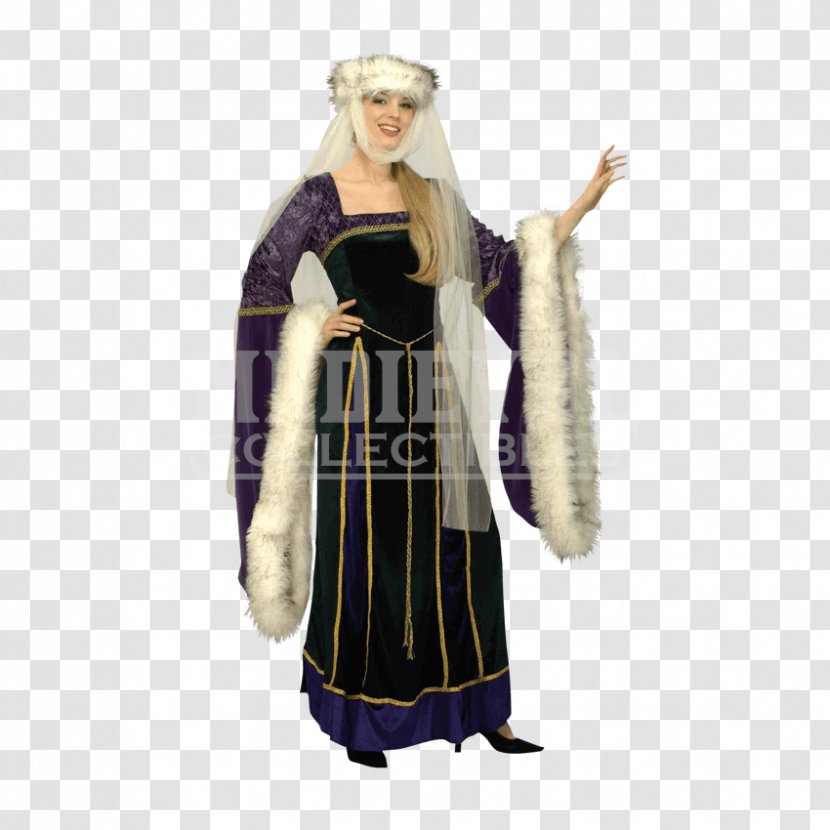 Middle Ages Renaissance Costume Party Clothing - Medieval Women Transparent PNG