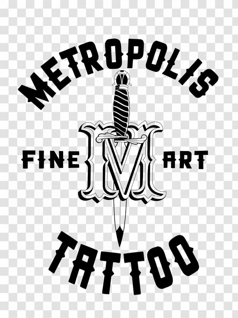 Logo Font Brand Line - White - Metropolis Transparent PNG