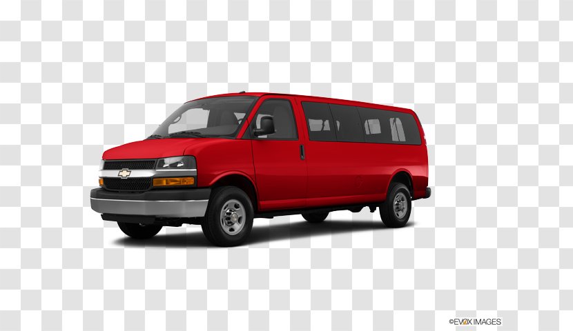 2017 Chevrolet Express 2018 Passenger Van General Motors - Minivan Transparent PNG
