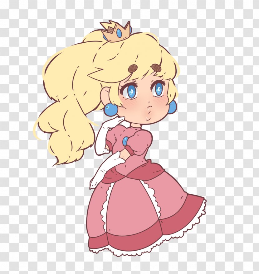 Digital Art DeviantArt Illustration Artist - Cartoon - Princess Peach Transparent PNG