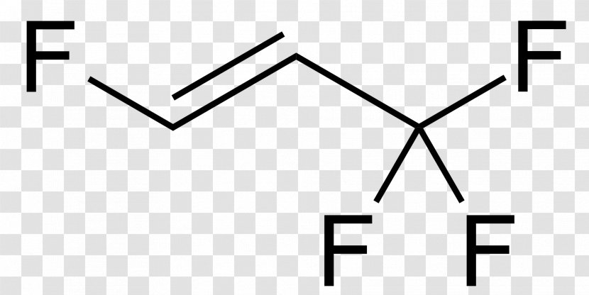 Hydrofluoroolefin 1,3,3,3-Tetrafluoropropene 2,3,3,3-Tetrafluoropropene Fluorine Refrigerant - Symmetry - Number Transparent PNG