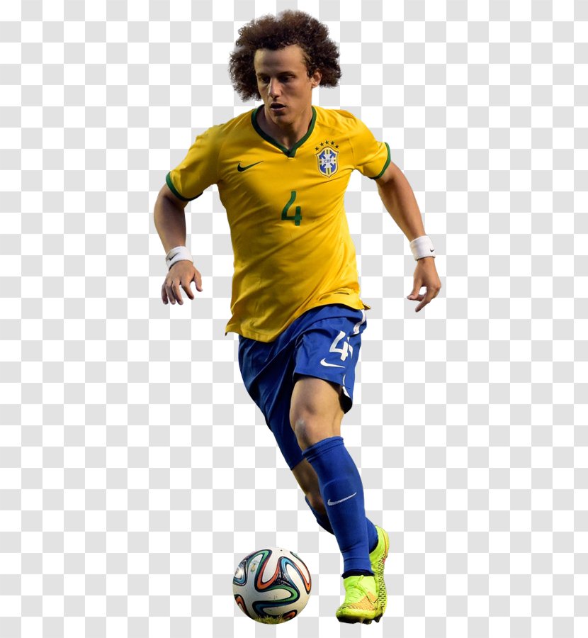 David Luiz Brazil Football Player - Outerwear Transparent PNG