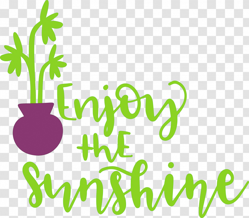 Sunshine Enjoy The Sunshine Transparent PNG