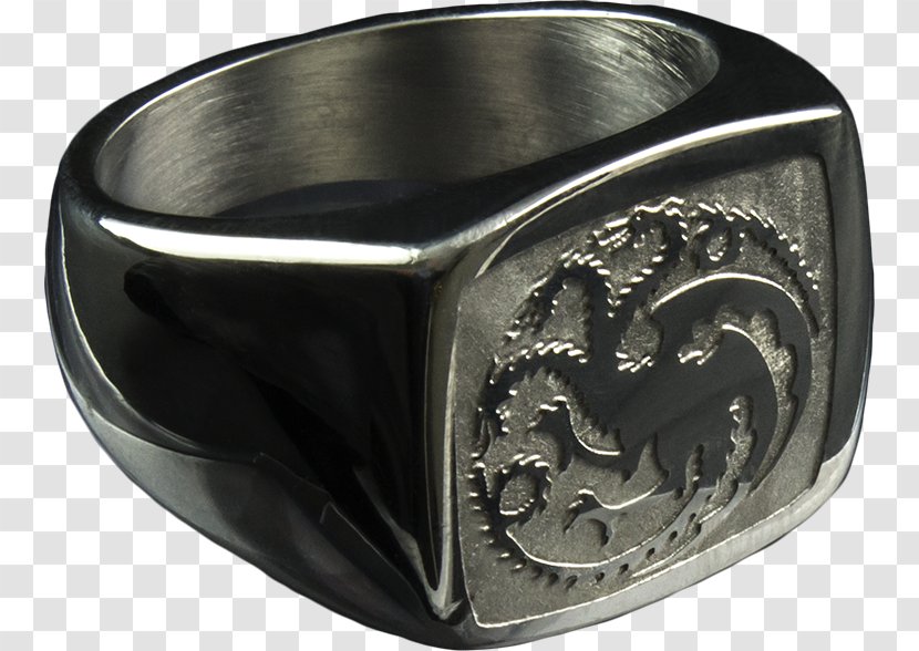 House Targaryen Ring Geek Code T-shirt - Body Jewelry Transparent PNG