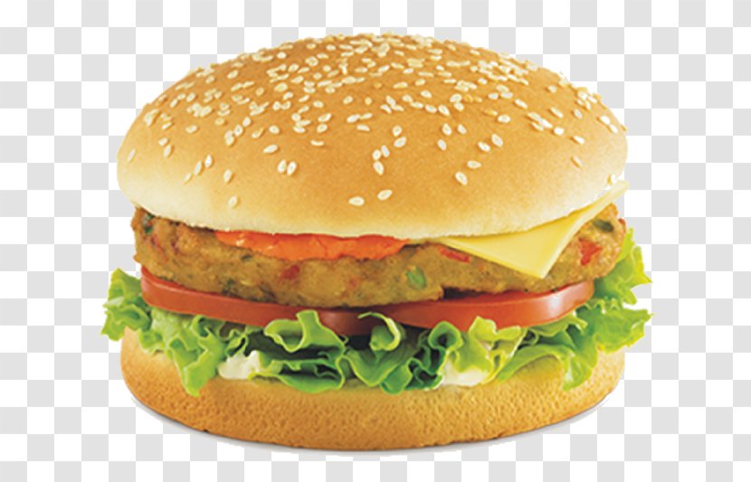 Veggie Burger Vegetarian Cuisine Hamburger Cheese Sandwich KFC - Kfc Transparent PNG