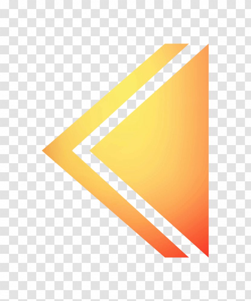 Triangle Line Yellow Graphics - Rectangle Transparent PNG