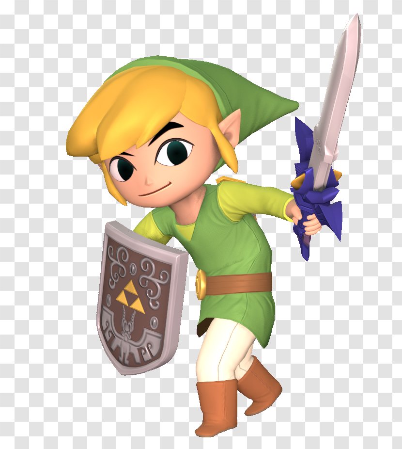 The Legend Of Zelda: A Link To Past And Four Swords Super Smash Bros. For Nintendo 3DS Wii U Ocarina Time Adventures - Mythical Creature - Links Transparent PNG