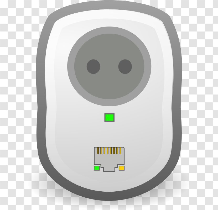 Computer Network Power-line Communication FreePlug - Registered Jack - Power Socket Transparent PNG