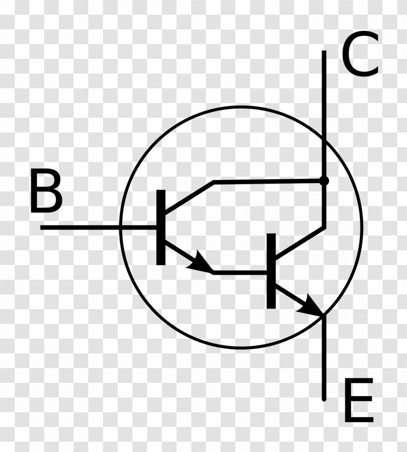Darlington Transistor Sziklai Pair Bipolar Junction Integrated Circuits & Chips - Small Bell Transparent PNG