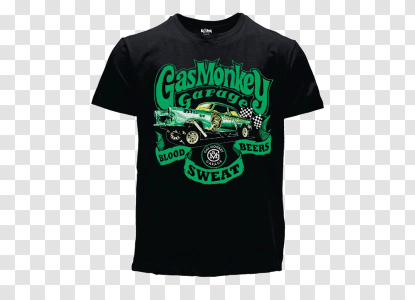 T-shirt Gas Monkey Garage Clothing Dress Shirt - Top Transparent PNG