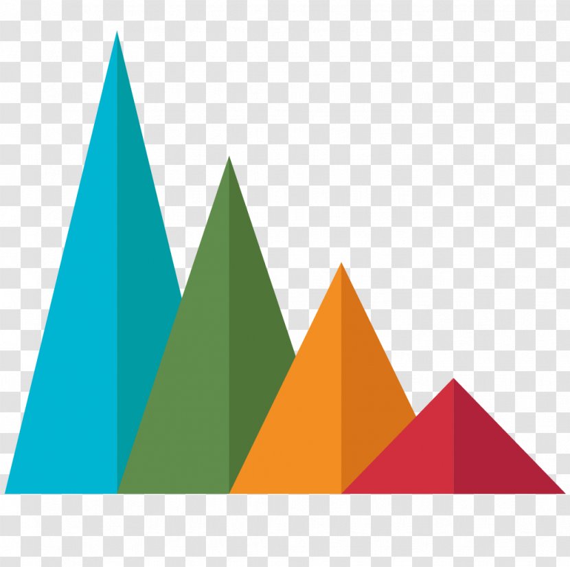 Triangle Area Pattern - Pyramid - Creative Business Technology Transparent PNG