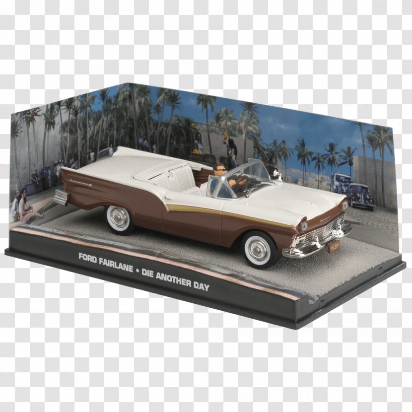 Ford Fairlane 500 Skyliner Model Car James Bond Transparent PNG