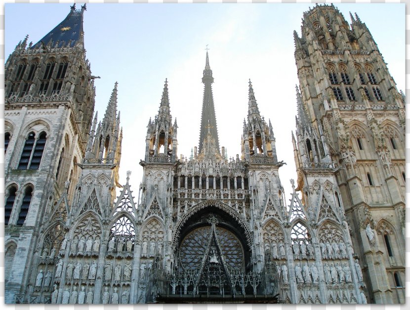 Rouen Cathedral Church Of St. Ouen, Saint-Maclou Notre-Dame De Paris Roman Catholic Archdiocese - Classical Architecture Transparent PNG