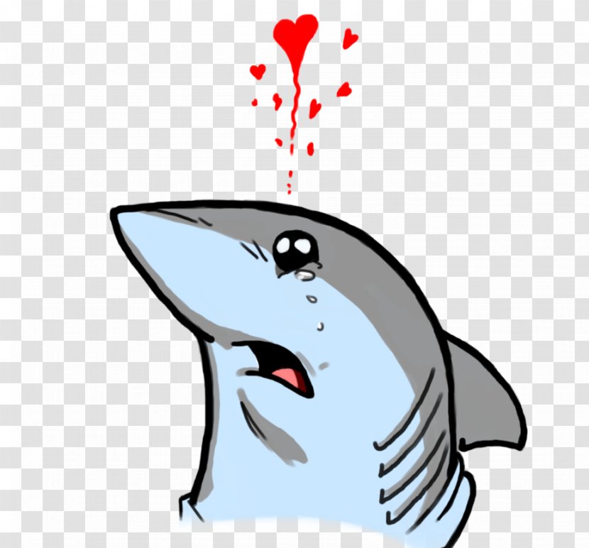 Land Shark Drawing Cuteness Great White - Tree - BABY SHARK Transparent PNG