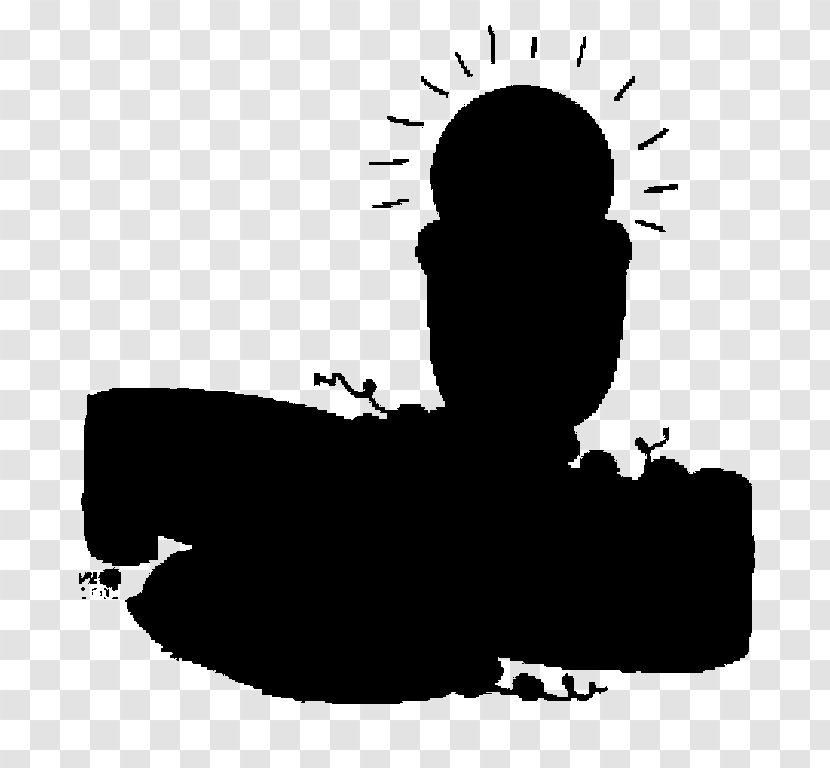 Human Behavior Clip Art Silhouette - Logo - Sitting Transparent PNG