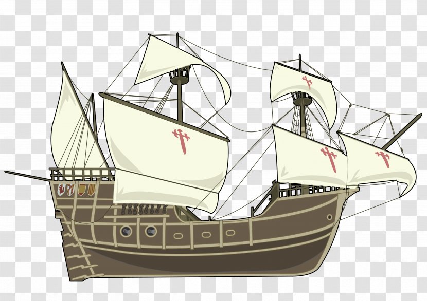 Brigantine Carrack Manila Galleon Caravel East Indiaman - Nao Transparent PNG