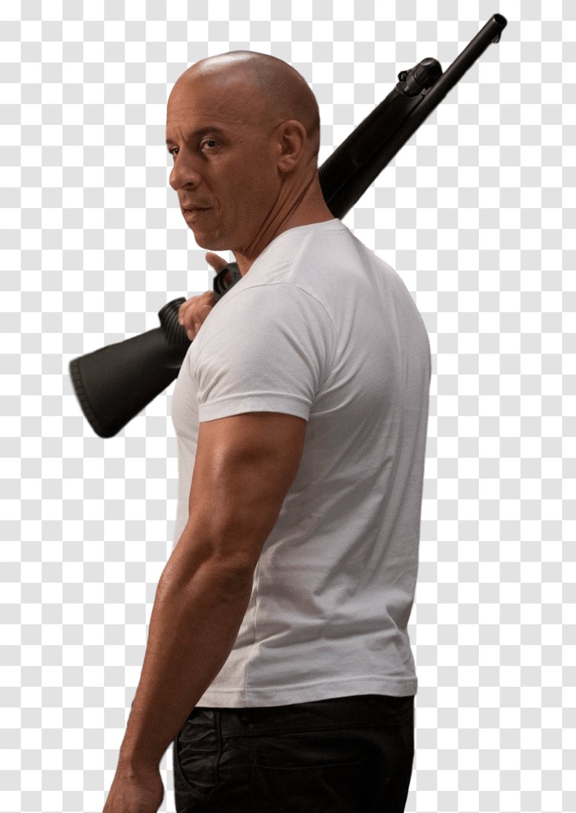 Fast Five Vin Diesel Dominic Toretto The And Furious Film - Silhouette - Holding Transparent PNG