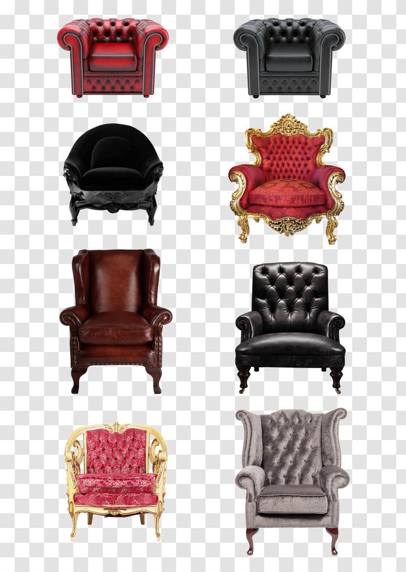 Chair Furniture Clip Art - Furnitures Transparent PNG