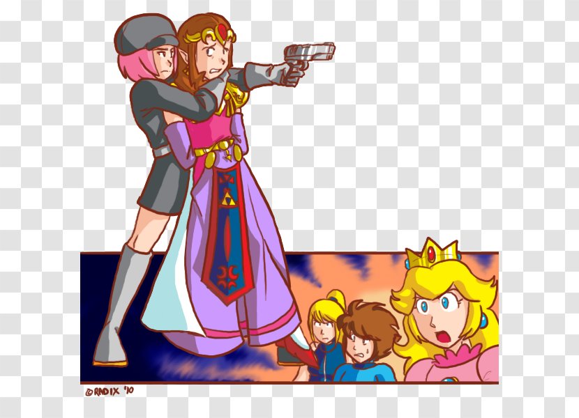 Princess Zelda Peach Link The Legend Of - Frame Transparent PNG