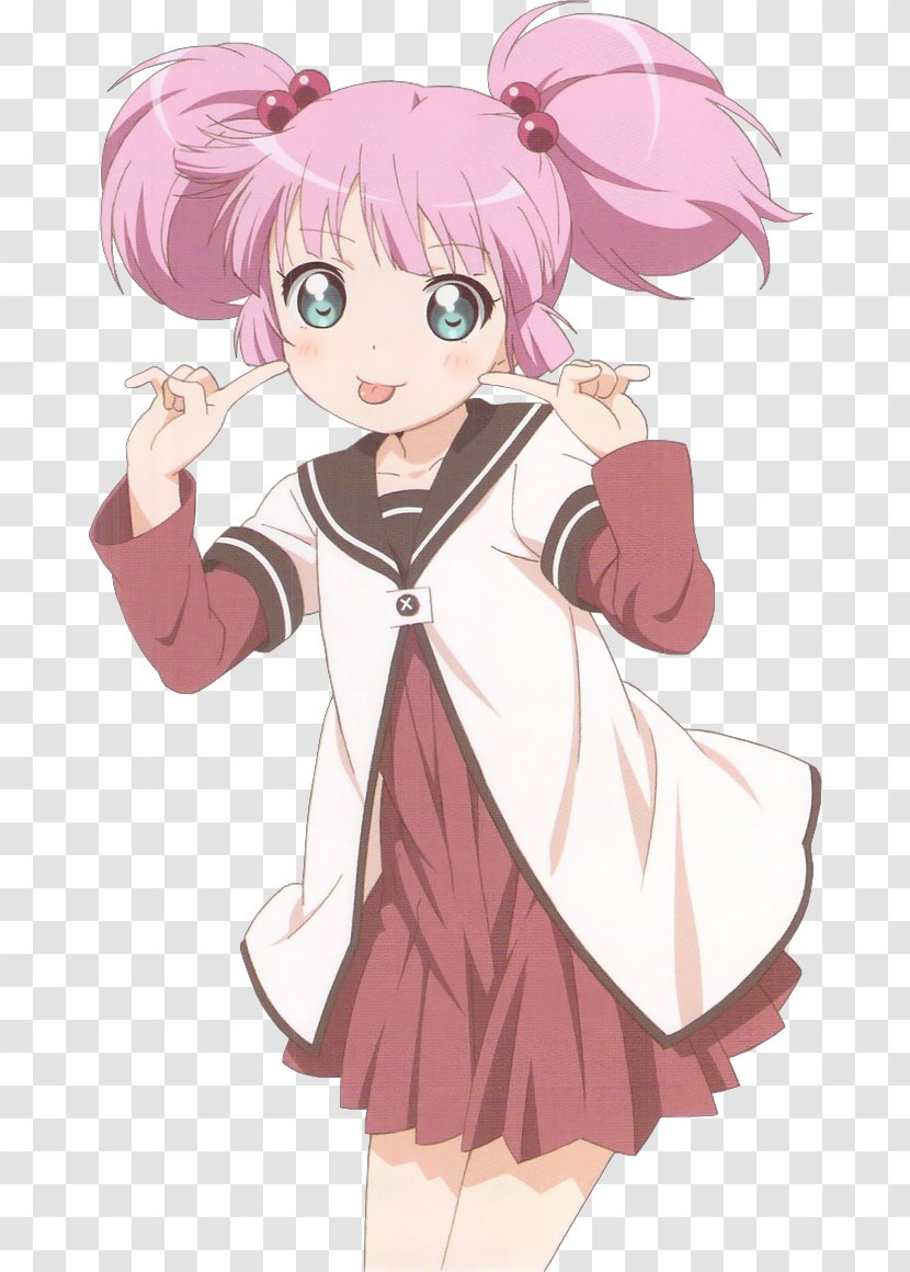 YuruYuri あのねっ! ゆるゆり♪♪みゅ~じっく02 吉川ちなつキャラクターソング ヨシカワ チナツ オオクボ ルミ - Frame - Flower Transparent PNG