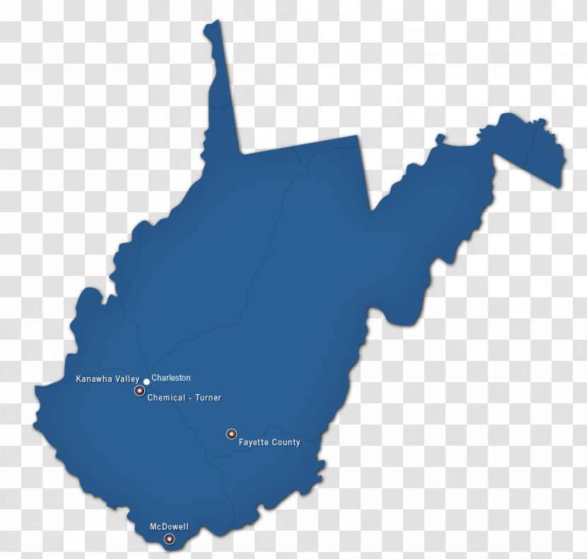 West Virginia Silhouette Transparent PNG