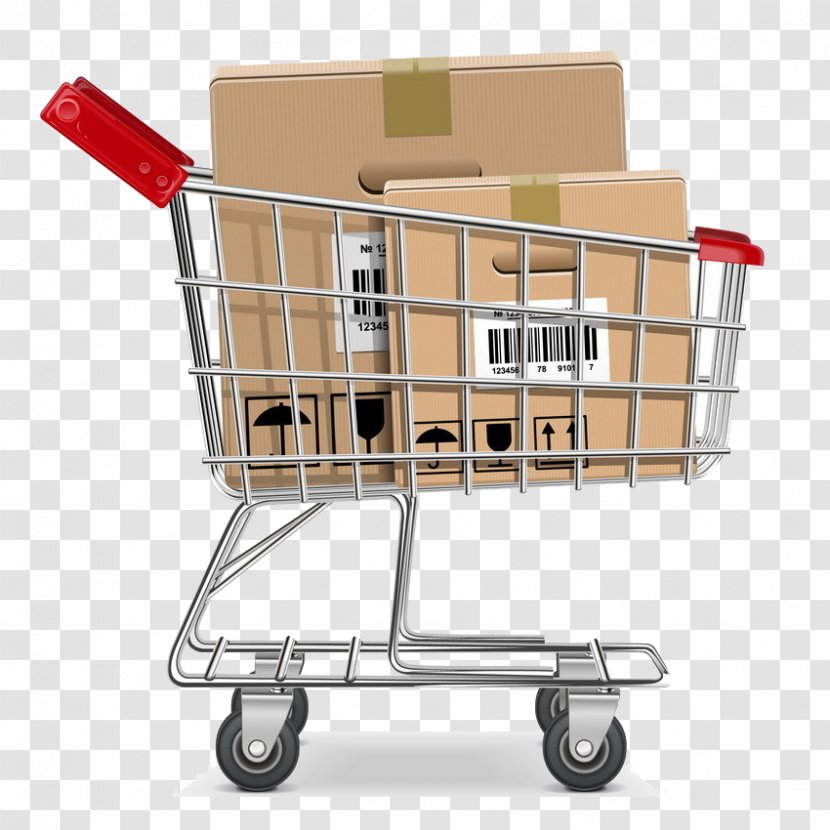 Supermarket Shopping Cart Box Stock Photography - Stockxchng Transparent PNG