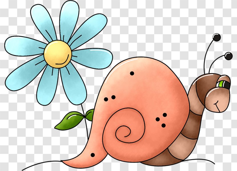 Drawing Cartoon Illustration - Tree - Hand-painted Flowers Snail Transparent PNG