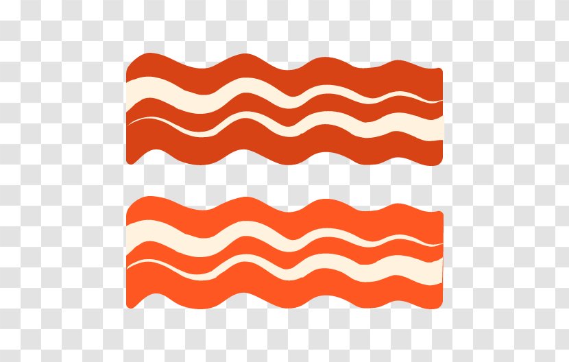 Bacon Food Symbol Icon - Scalable Vector Graphics Transparent PNG