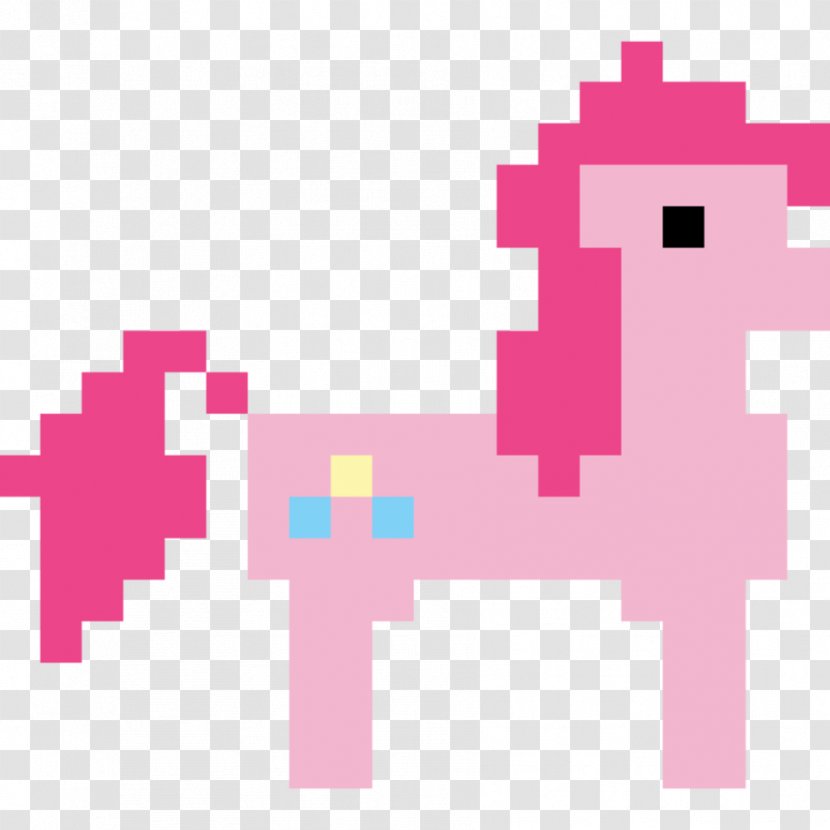 Pinkie Pie Twilight Sparkle Pony 8-bit Color - 8 BIT Transparent PNG
