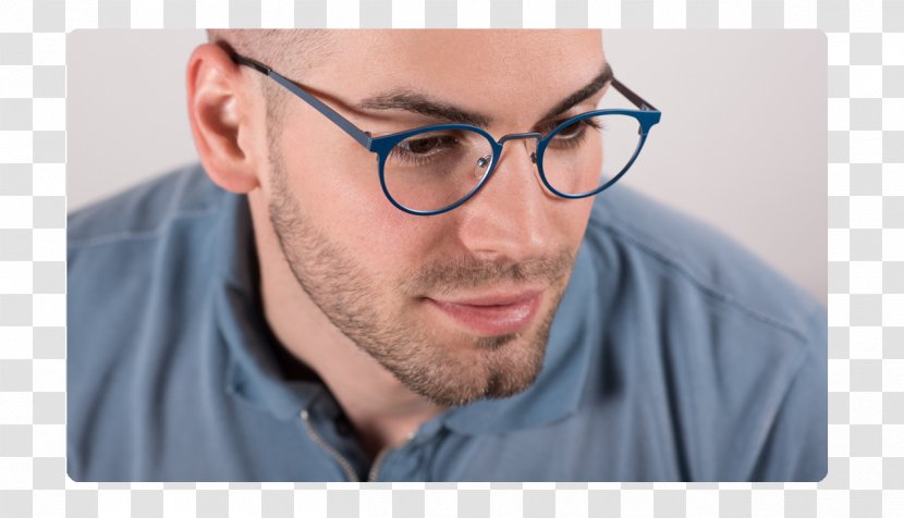 Glasses Facial Hair Portrait Close-up - Vision Care Transparent PNG