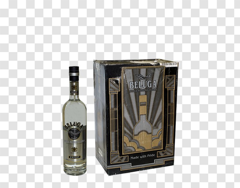 Liqueur Beluga Whale Vodka Whiskey Siberia - Heart - Siberian Crane Russia Transparent PNG